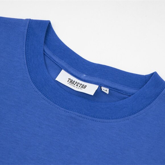 Trapstar Blue Short Sleeved Shirt With Ts Logo - Picture 3 of 7